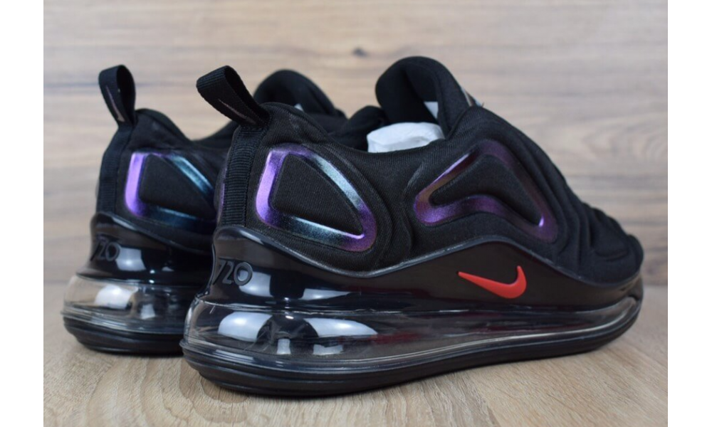 Nike air max 720 black red blue sale